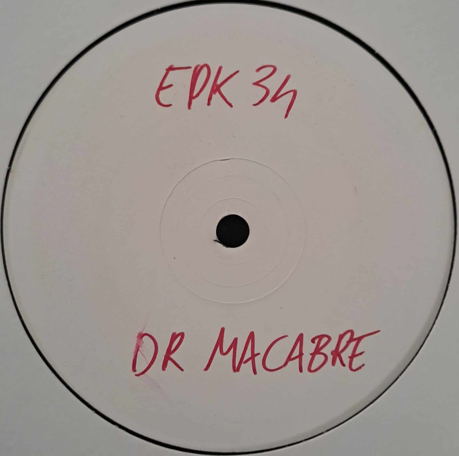 Epileptik 034 (White Label) - vinyle hardcore
